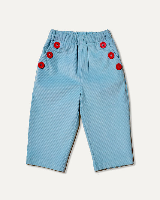 Powder Blue Cord Pants