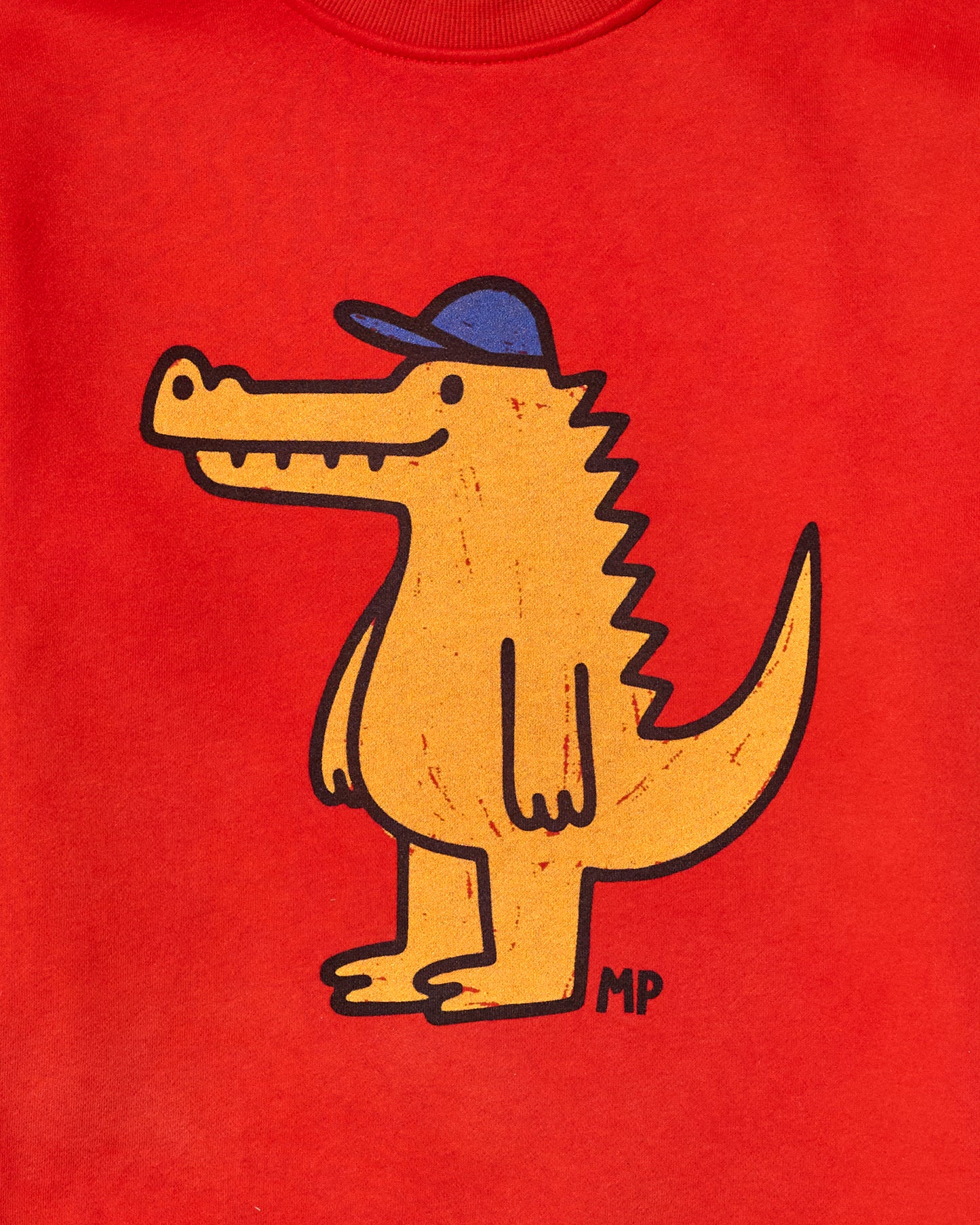 Red Classic Croc Sweatshirt (Adult)