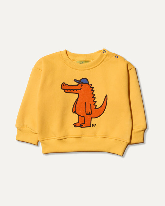 Yellow Classic Croc Sweatshirt