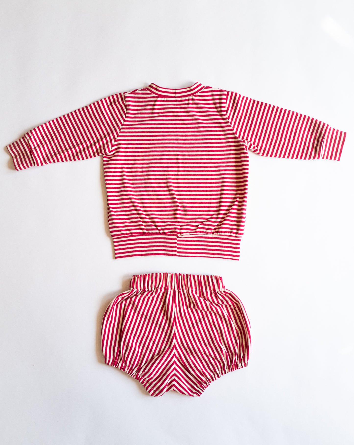 Peppermint Stripe Bloomer Set