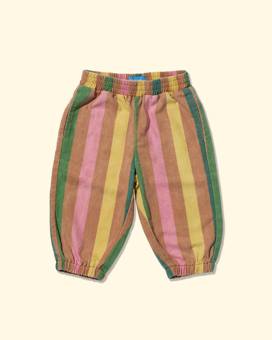 Acid Wash Stripe Trousers