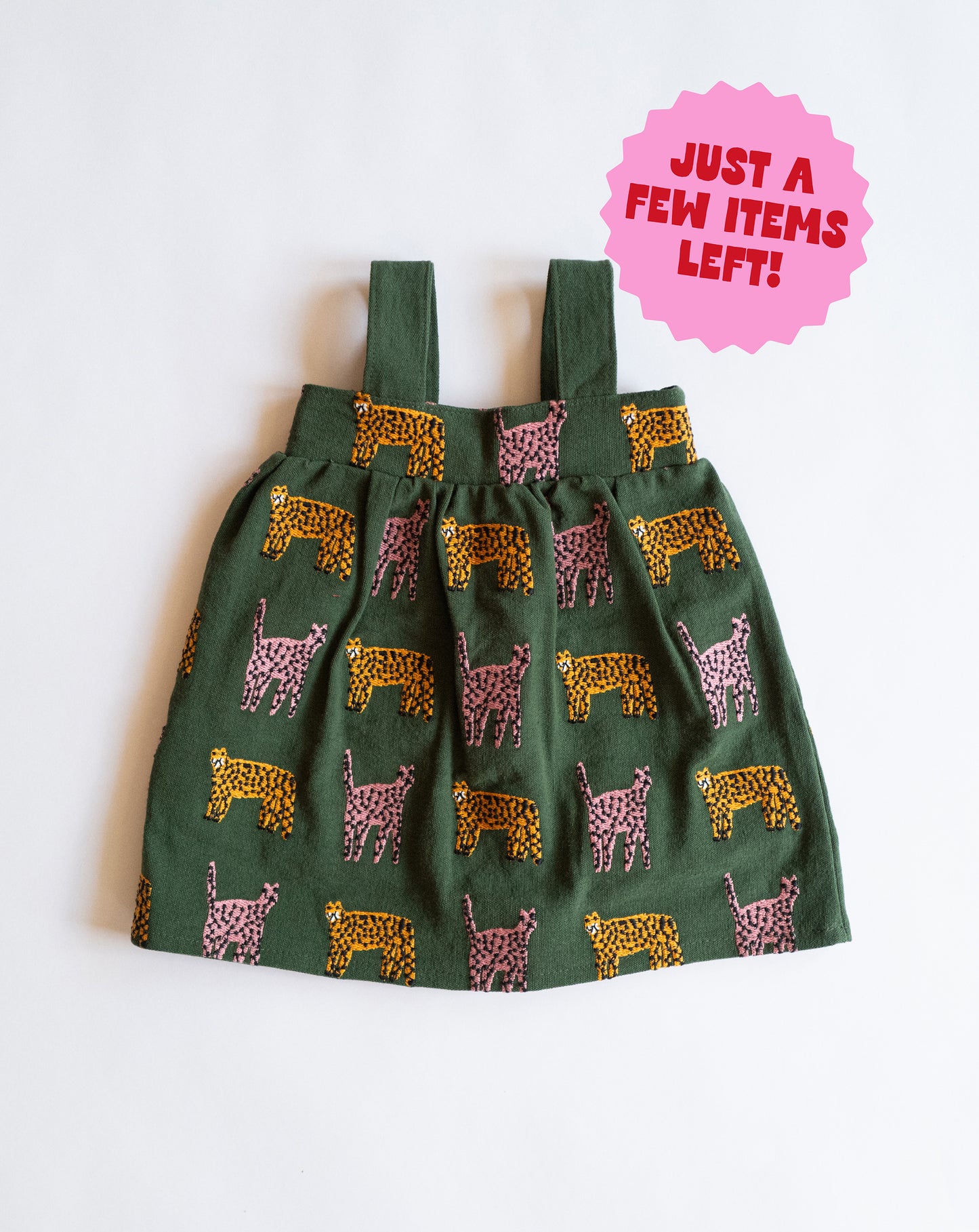 Minou Embroidered Pinafore Top